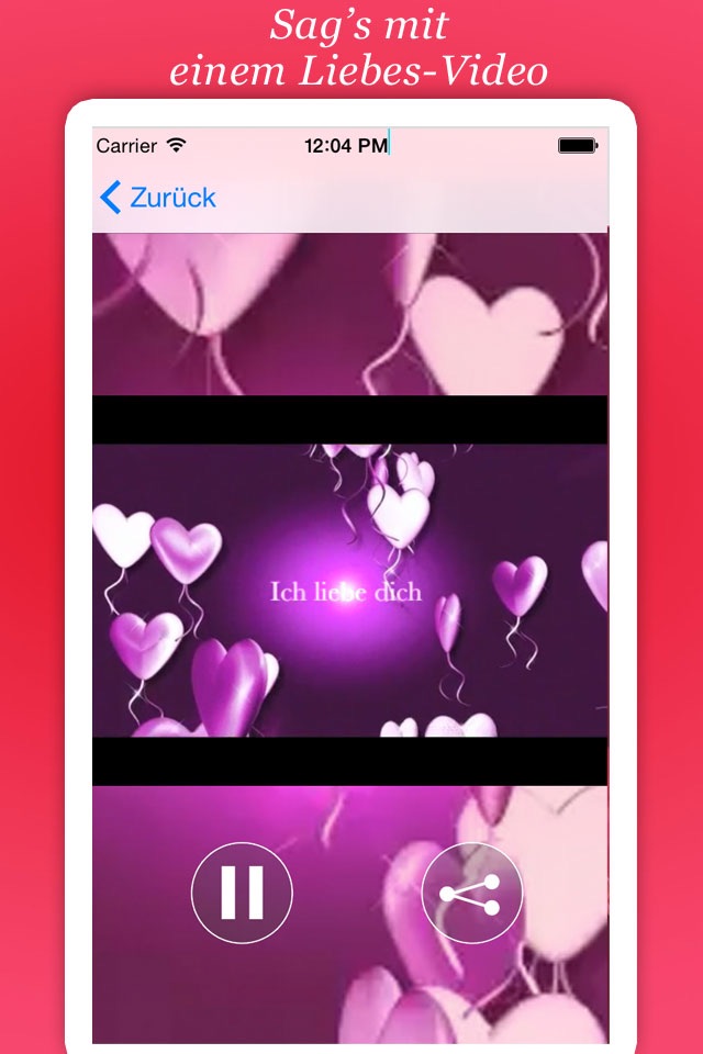Video Love Greeting Cards – Romantic Greetings screenshot 2