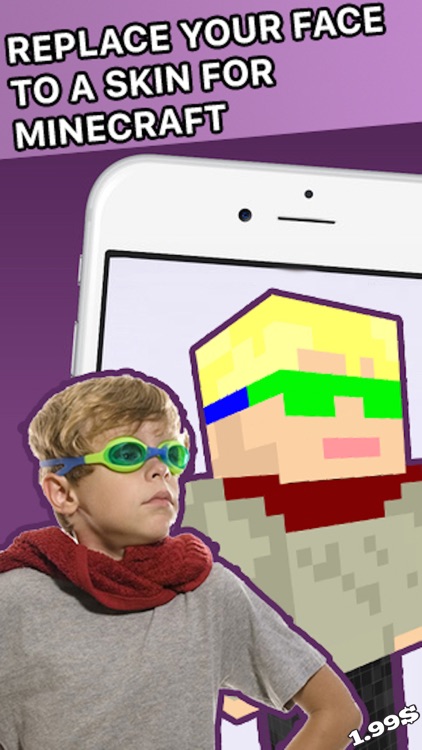 Swap Face to SKIN for Minecraft PE ( Pocket Edition ) + Skins Creator & Editor