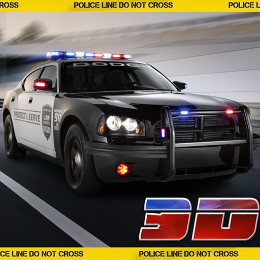 Police Chase 2016 : No Speed Limits 3D Chase Car Game Icon