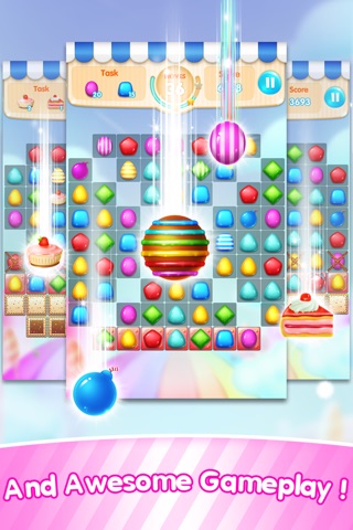 Candy Blitz Mania - free match 3 game screenshot 3