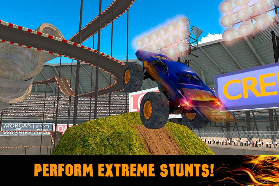 Extreme Monster Truck Stunt Racing 3D screenshot 2