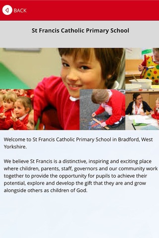 St Francis CPS Bradford screenshot 2