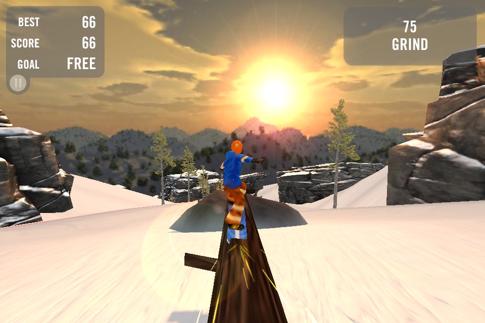 Crazy Snowboard Pro screenshot 3