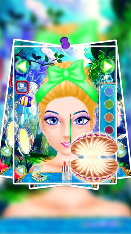 Mermaid Princess Spa & Salon - mermaid girl makeover