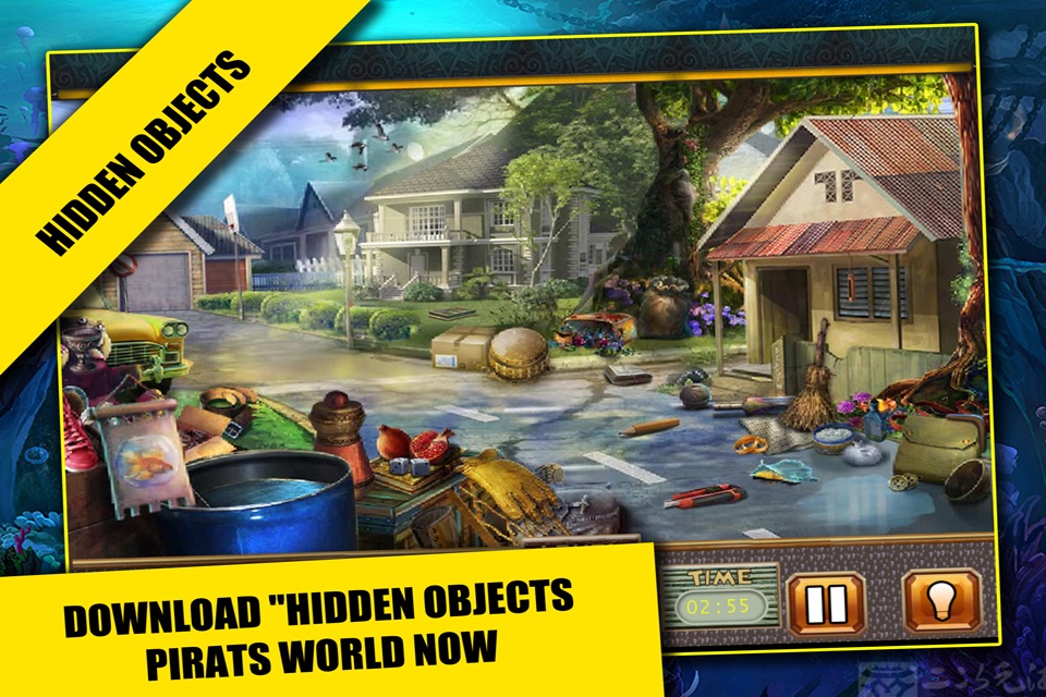 Pirates World Hidden objects adventure game : Search and Find objects screenshot 3