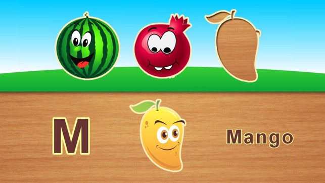 Fruits alphabet for kids - children's preschool learning and(圖5)-速報App