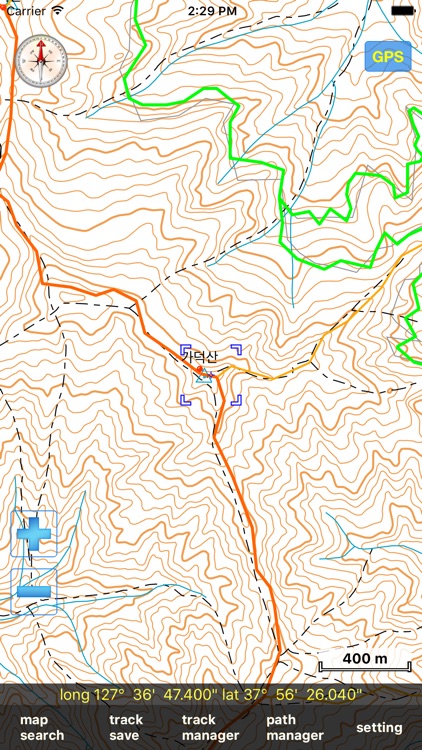 eSan Mountain GPS Track Map screenshot-3