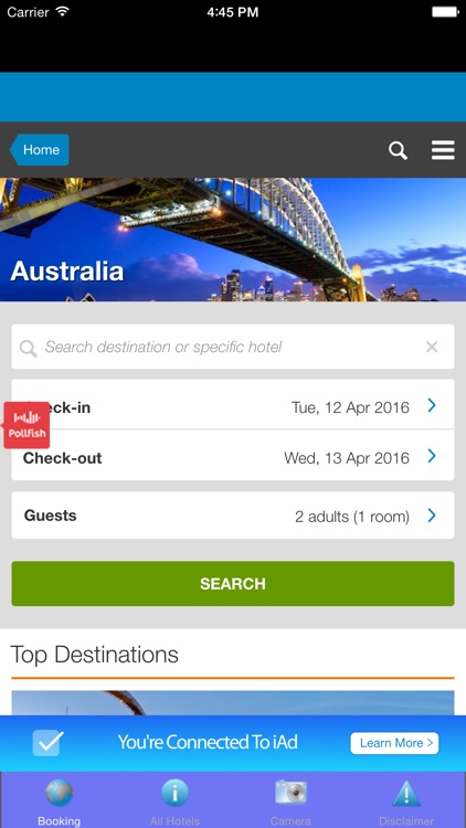 Australia Hotels & Maps