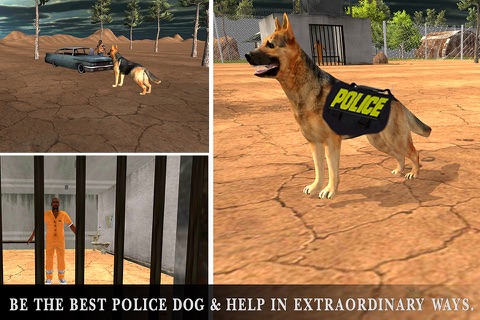 Border Police Dog Simulator: Police duty in crime city & prisoner escape game screenshot 2