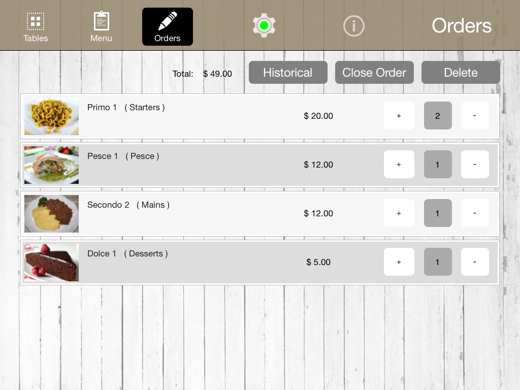 Restaurant Take Orders screenshot 3