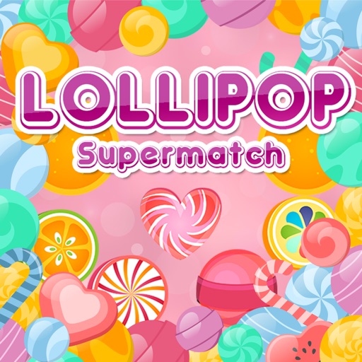 Gummy Lollipop Supermatch HD - Free Cascade Game icon