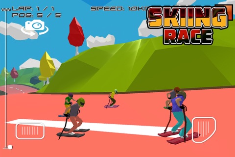 Skiing Race screenshot 2