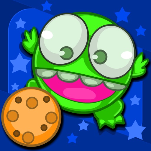Monster Orbit: Cute bounce baby collecting cookies icon