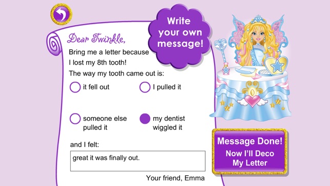 Ask for a Tooth Fairy Magic Letter(圖3)-速報App