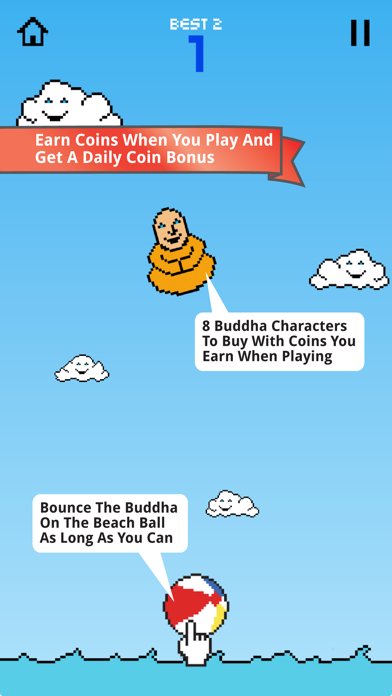 How to cancel & delete Bouncy Buddha Free from iphone & ipad 1