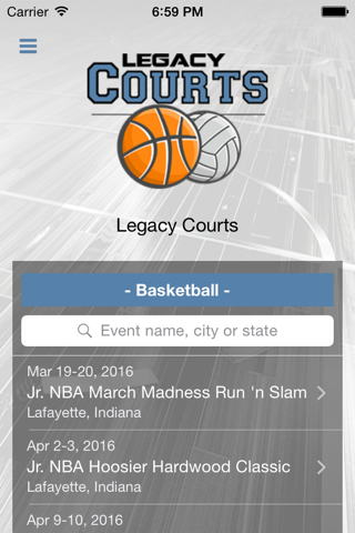 Legacy Courts - náhled
