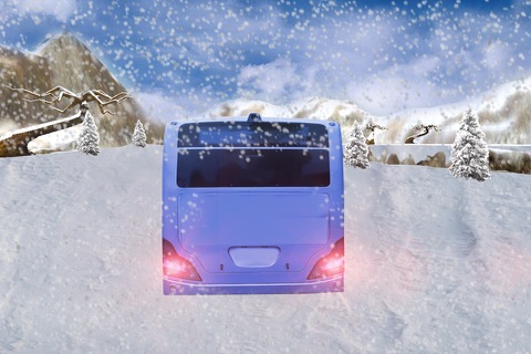 Offroad Snow Hill Bus Drive 3D -  Enjoy Tourist Driving Adventure 2016 screenshot 3