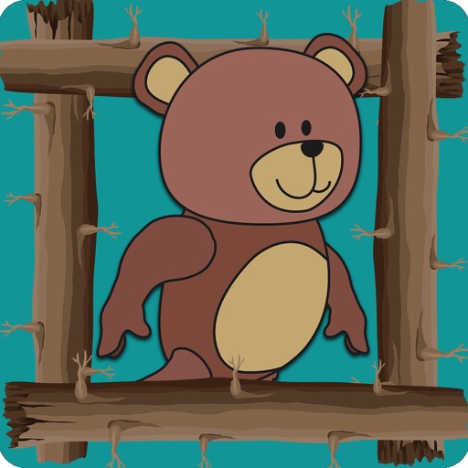 Flying Teddy Bear Icon