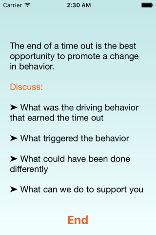 Time Out - A child behavior modification tool screenshot 3