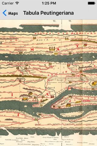 Tabula Peutingeriana screenshot 2