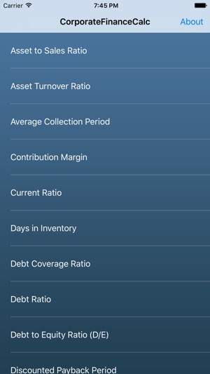 CorporateFinanceCalc(圖1)-速報App