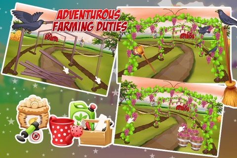 Grapes Farming – Crazy little farmer’s farm story game for kids screenshot 4