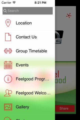 Planet Feelgood Health Club screenshot 2