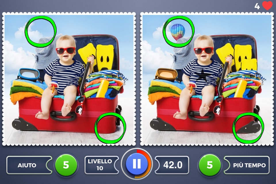 Where’s the difference? - Find and mark five photo retouches screenshot 4