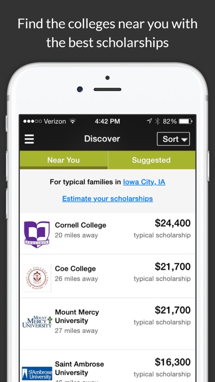College Scholarship Calculator screenshot-0