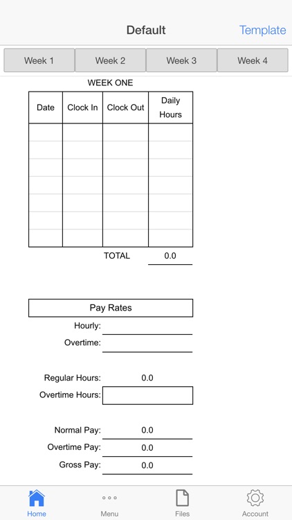 Monthly Pay Schedule