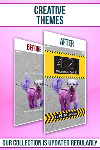 Lock Spree – Customized Lock Screen Wallpapers Creator & Overlay Design Themes screenshot 3