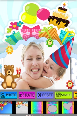 Birthday Photo Frames and Stickers screenshot 4