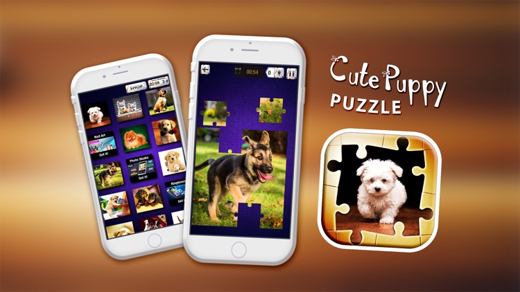 Cute Puppy Puzzle Game – Adorable Baby Dog And Sweet Little Pets Jigsaw Pictures For Kids