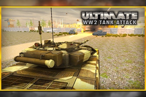 Ultimate WW2 Tank War Simulator 3D screenshot 2