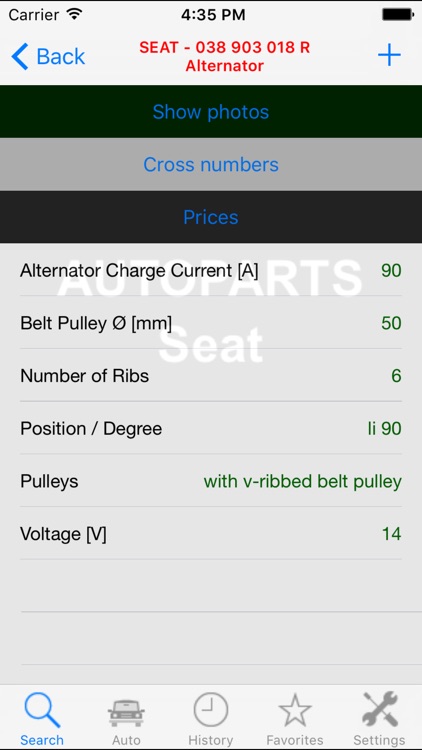 Autoparts for Seat screenshot-3