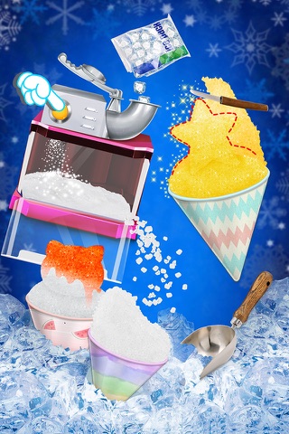 Snow Cone Recipe: Free Food Making Game screenshot 2