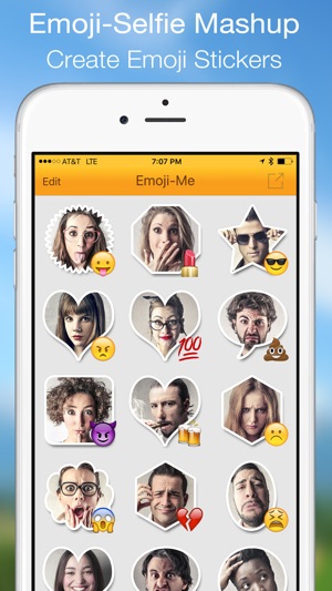 Emoji-Me (Emoji - Selfie Stickers)(圖1)-速報App