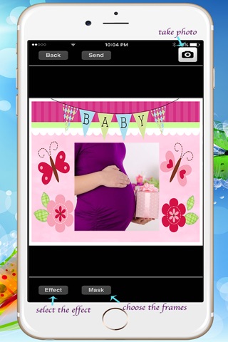 Baby Girl Shower Photo Frames LiTE screenshot 3