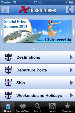 Ticketroyal - Cruises screenshot 2