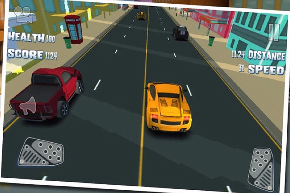 3D Street Race Extreme Car Traffic Highway Road Racer Free Game screenshot 3