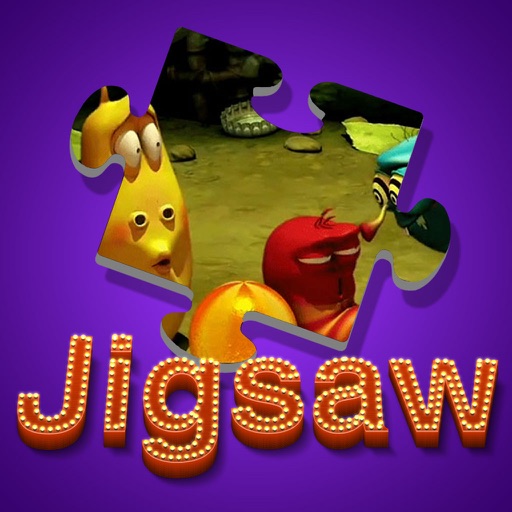 Cartoon Jigsaw Puzzle Box for Larva icon