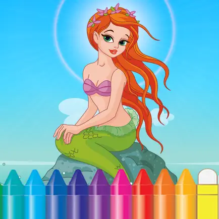 Mermaid & Sea Animal Coloring Book - Drawing for Kids Games Cheats