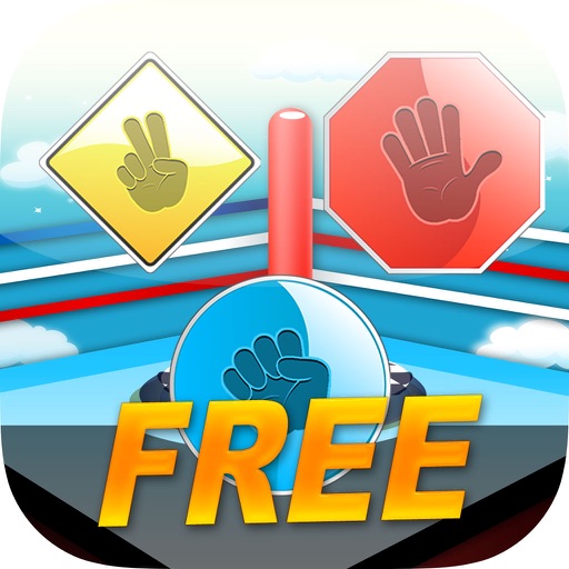 R.P.S. Knockout Free - Fast Paced Rock Paper Scissors Action iOS App