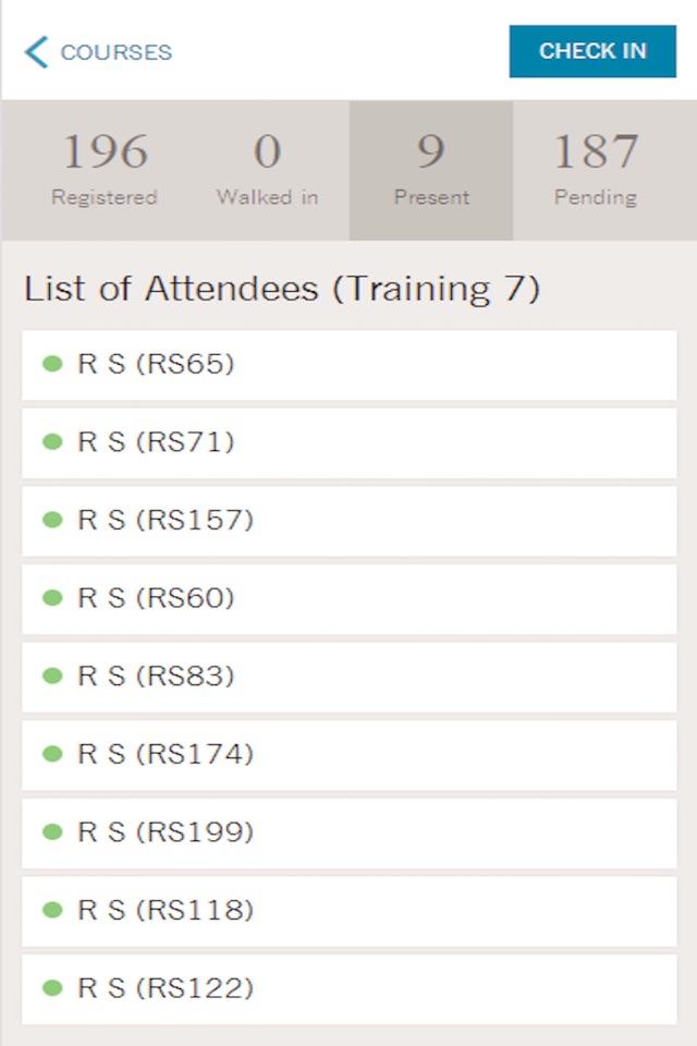 Attendance Tracking screenshot 3