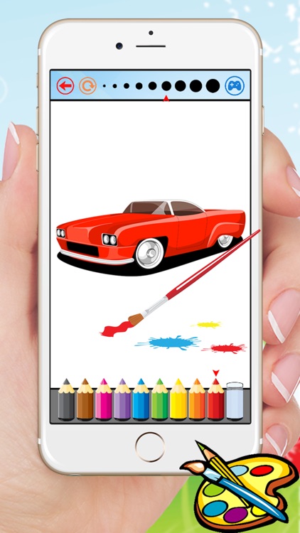 Classic Car Coloring Book & Drawing Vehicles free for kids