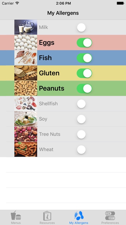 iCanEat Fast Food Gluten Free and Allergy Free screenshot-3