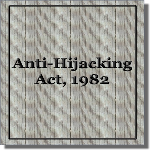 The Anti-Hijacking Act 1982 icon