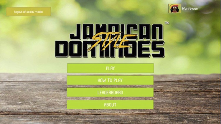 Jamaican Style Dominoes