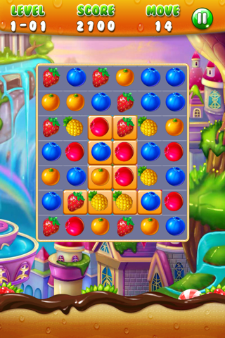 Puzzle Fruit Blitz Match 3 - Fruit Connection screenshot 2