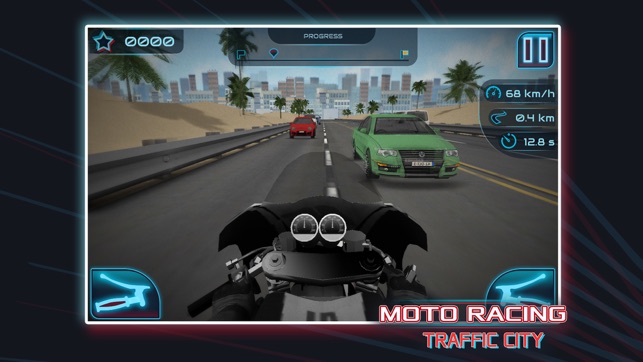 Moto Racing: Traffic City FREE(圖2)-速報App